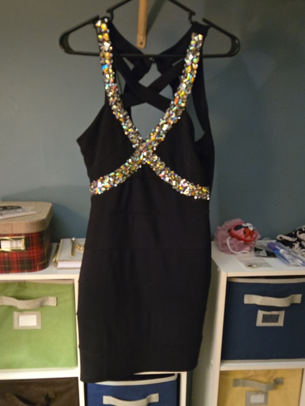 Black Elegant Holiday   Dress
